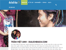 Tablet Screenshot of dulichbui24.com